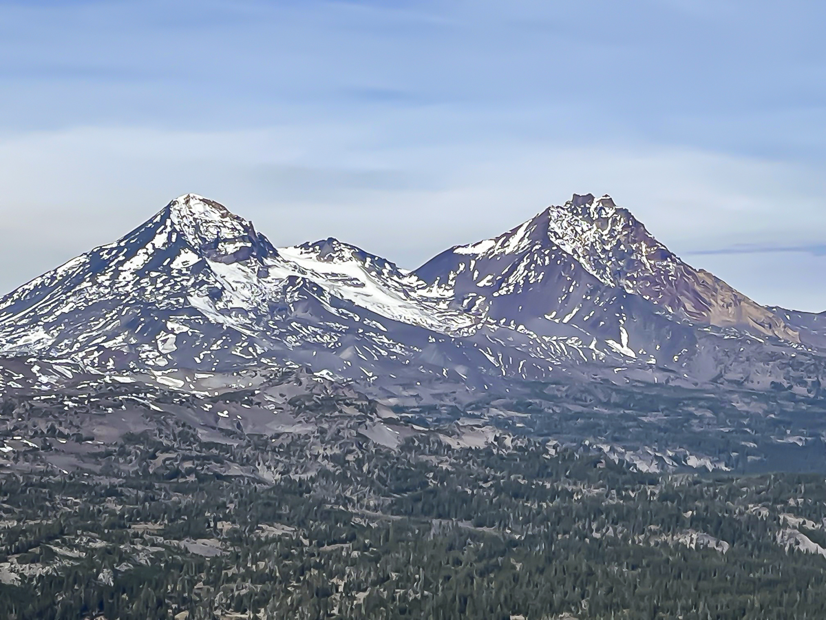 Middle and North Sister